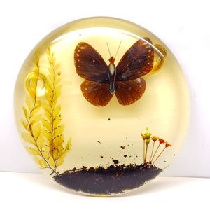 MCM Vintage Lucite Butterfly Trivet